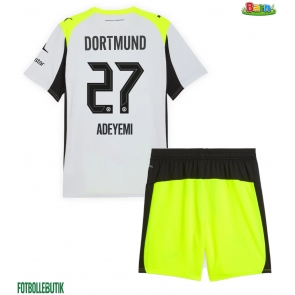 Borussia Dortmund Karim Adeyemi #27 Bortaställ Barn 2025-26 Kortärmad (+ Korta byxor)